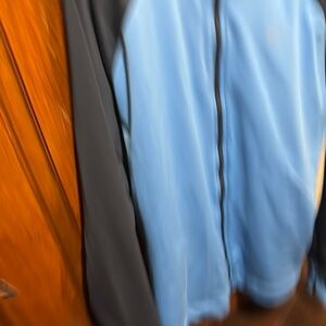 Nike Blue and Black Windbreaker Jacket